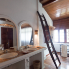 Pointe Sud His and Hers Bathroom with Mirror | Mirissa, Sri Lanka