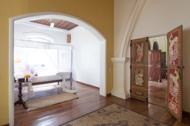Pointe Sud Spacious Bedroom with Wooden Floor | Mirissa, Sri Lanka