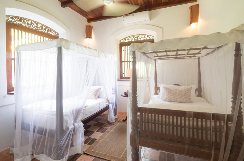 Pointe Sud Bedroom with Twin Beds | Mirissa, Sri Lanka