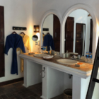 Pointe Sud His and Hers Bathroom with Mirrors | Mirissa, Sri Lanka