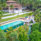 Pointe Sud Gardens and Pool View from Top | Mirissa, Sri Lanka