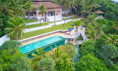 Pointe Sud Gardens and Pool View from Top | Mirissa, Sri Lanka