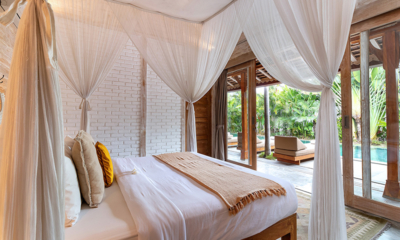 Villa Little Mannao Bedroom One with Pool View | Kerobokan, Bali