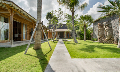 Villa Mannao Gardens with Trees at Day Time | Kerobokan, Bali