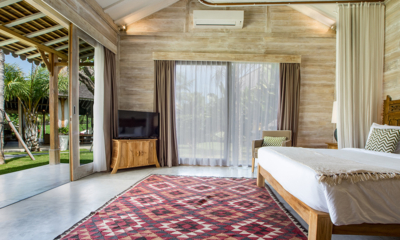 Villa Mannao Bedroom Two with TV | Kerobokan, Bali