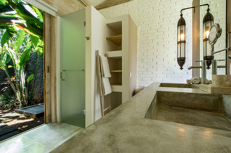 Villa Mannao Bathroom Seven with View | Kerobokan, Bali