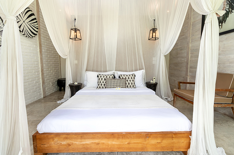 Villa Mannao Estate Villa Little Mannao Bedroom Twelve with Mosquito Net | Kerobokan, Bali