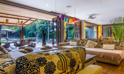 Villa Yoga Indoor Living Area with View | Seminyak, Bali