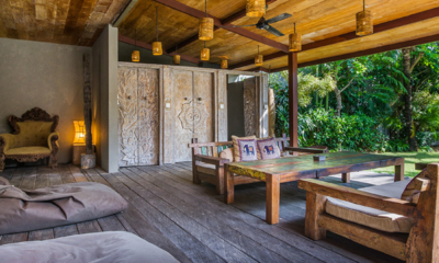 Villa Yoga Lounge Area with View | Seminyak, Bali