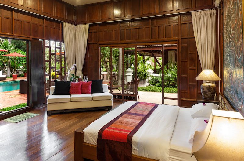 Chiang Mai Luxury Villa Ta Chang Villa Bedroom with Seating | Chang Wat, Chiang Mai