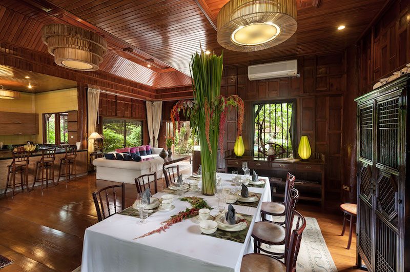 Chiang Mai Luxury Villa Ta Chang Villa Open Plan Dining Area | Chang Wat, Chiang Mai