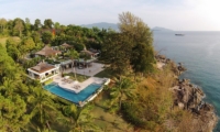 5 Bedroom Ocean Front Residence Bird's Eye View | Layan, Phuket | Thailand