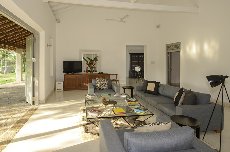 Ivory House Indoor Living Area | Galle, Sri Lanka
