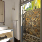 Ivory House Bathroom with Mirror | Galle, Sri Lanka