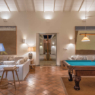 Suriyawatta Indoor Living with at Night with Lights | Weligama, Sri Lanka