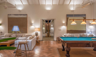 Suriyawatta Indoor Living with at Night with Lights | Weligama, Sri Lanka