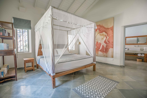 Suriyawatta Bedroom Two with Four Poster Bed | Weligama, Sri Lanka