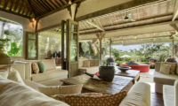 Villa Galante Living Area with Garden View | Umalas, Bali