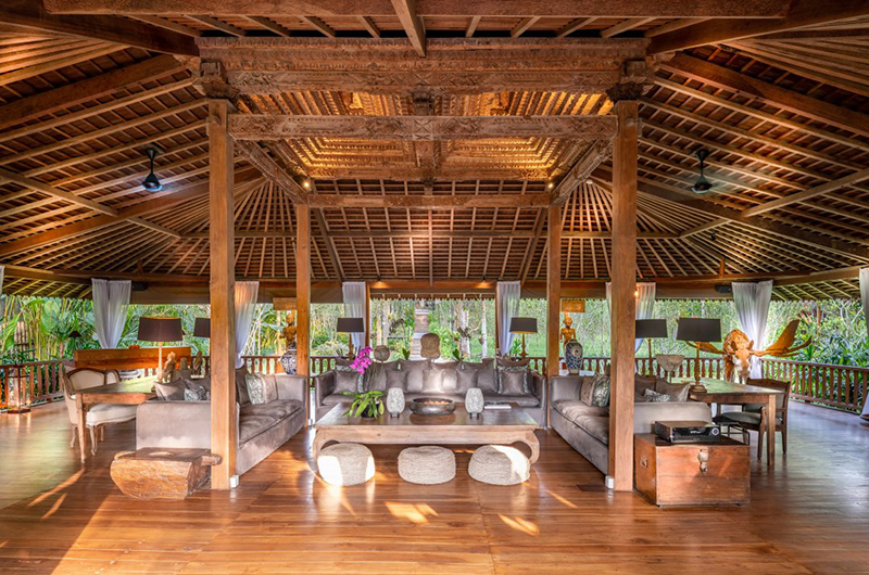 Villa Nag Shampa Spacious Living Area | Ubud Payangan, Bali