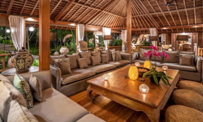 Villa Nag Shampa Open Plan Living Area | Ubud Payangan, Bali