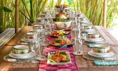 Villa Nag Shampa Open Plan Dining Area | Ubud Payangan, Bali