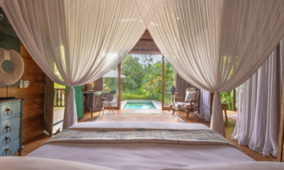 Villa Nag Shampa Bedroom with Pool View | Ubud Payangan, Bali