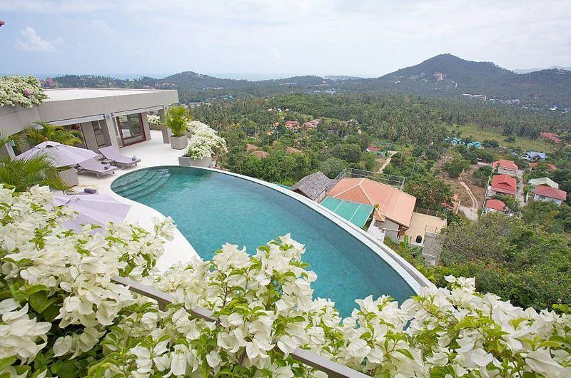 Summitra Panorama Villa Bird's Eye View | Koh Samui, Thailand