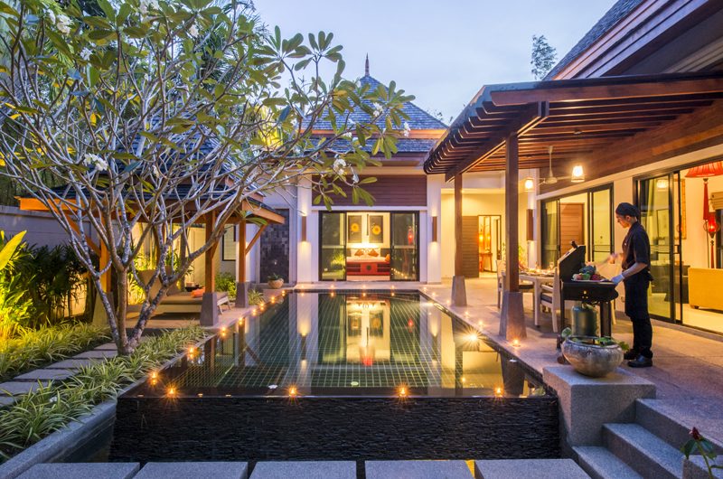 The Bell Pool Villa Resort Night View | Kamala, Phuket