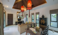 The Bell Pool Villa Resort Living and Dining Area | Kamala, Phuket