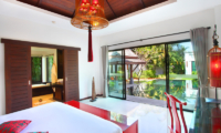 The Bell Pool Villa Resort Bedroom with Pool View | Kamala, Phuket