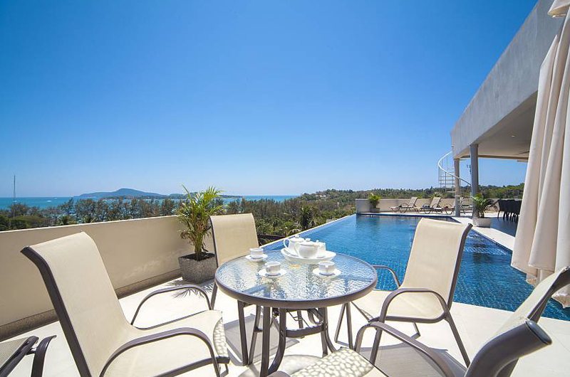 View Peche Villa Pool Side Dining | Phuket, Thailand