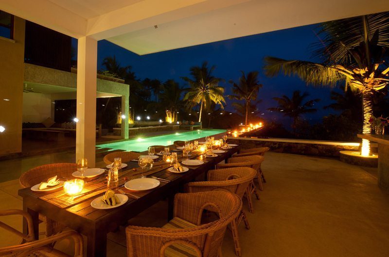 Nisala Villas Dining Area | Mirissa, Sri Lanka