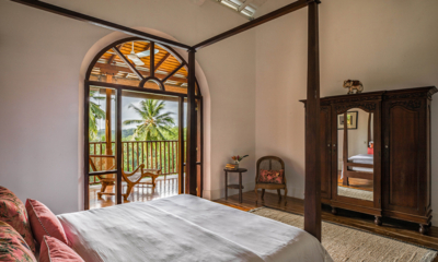 Maliga Kanda Elephant Suite Bedroom and Balcony | Galle, Sri Lanka