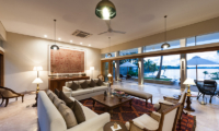 Villa Serendipity Living Area with Ocean View | Koggala, Sri Lanka