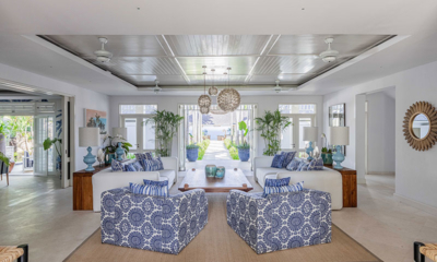 Villa Santai Sorga Living Area with View | Ungasan, Bali