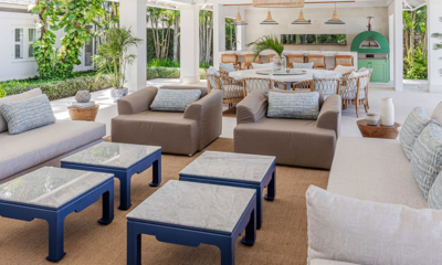 Villa Santai Sorga Indoor Living and Dining Area | Ungasan, Bali