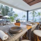 Iniala Beach House Collector's Villa Pool Side Dining Area | Natai, Phang Nga