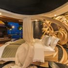 Iniala Beach House Collector's Villa Bedroom with Pool View | Natai, Phang Nga