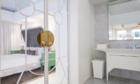 Iniala Beach House Collector's Villa Bedroom and En-suite Bathroom | Natai, Phang Nga