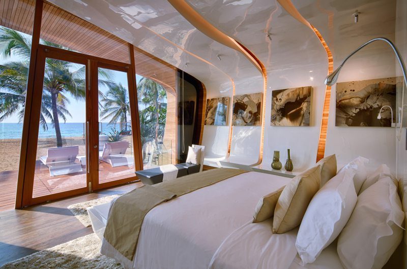 Iniala Beach House Villa Bianca Bedroom with View | Natai, Phang Nga