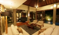 Akara Villas 1 Living Area with Pool View | Seminyak, Bali