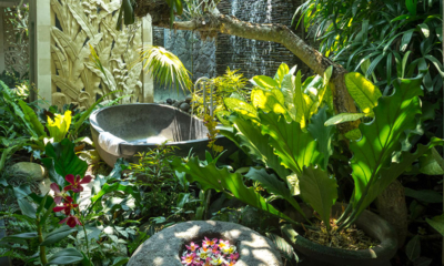 Luxury Bali Estate Bathroom One with Bathtub | Canggu, Bali
