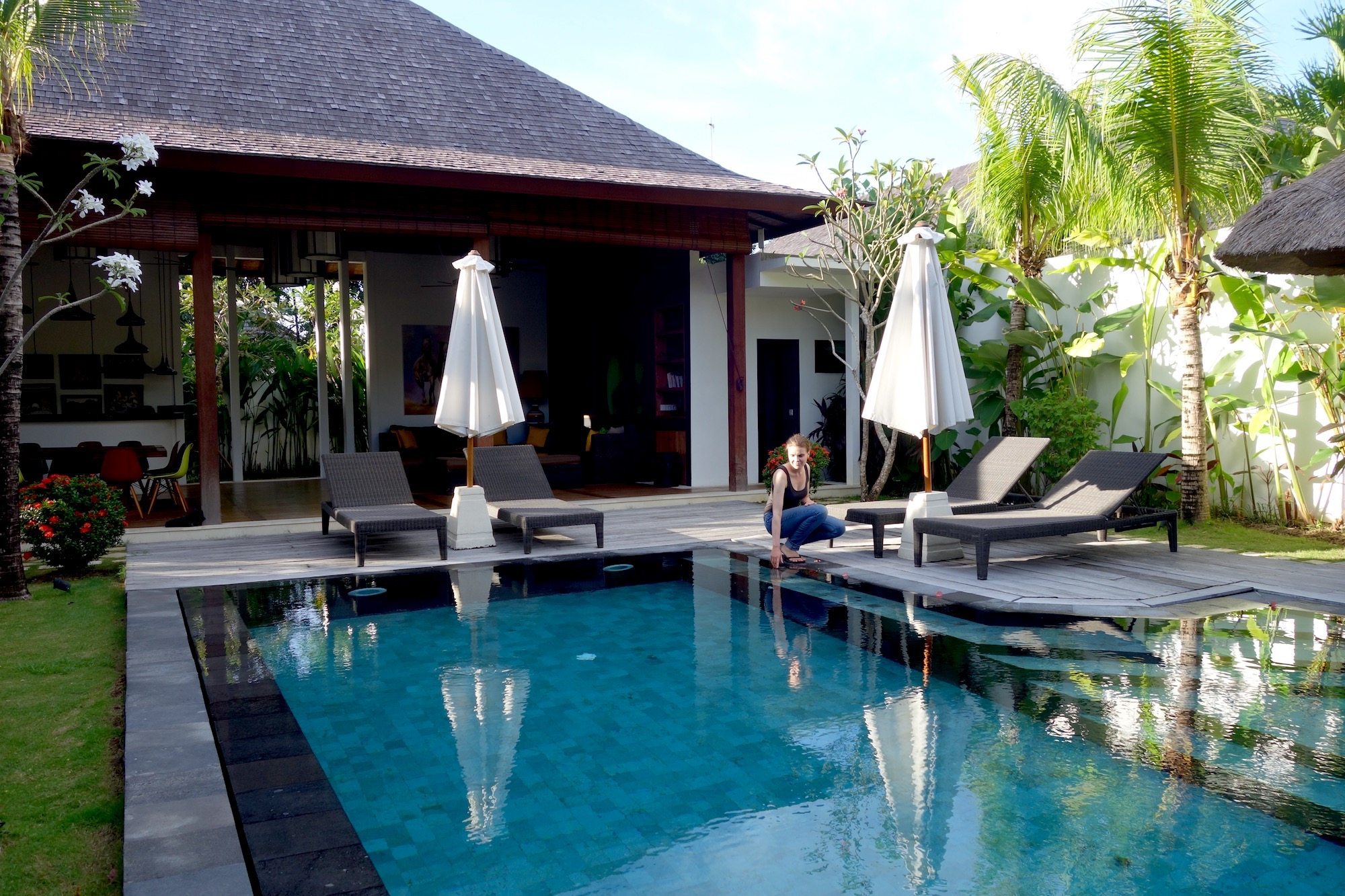 Swimming pool of Villa Tangram | Seminyak villa in Bali, Indonesia