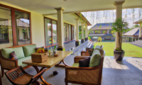 The Malabar House Outdoor Seating Area | Ubud, Bali