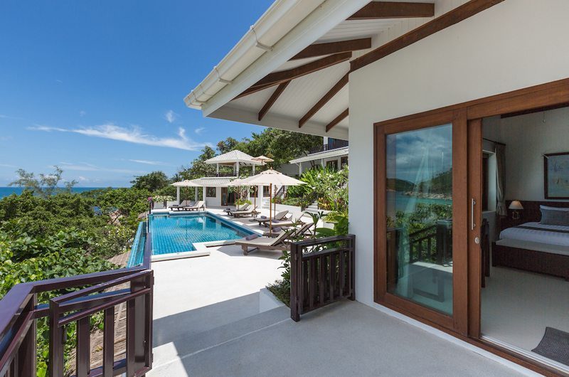 Secret Beach Villa Bedroom with Sea View | Koh Pha Ngan, Koh Samui