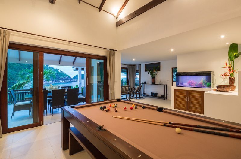Secret Beach Villa Billiard Table | Koh Pha Ngan, Koh Samui