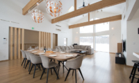 The Orchards Niseko Sawara Living and Dining Area | St Moritz, Niseko