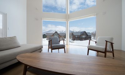 The Orchards Niseko Zakuro Seating Area | St Moritz, Niseko