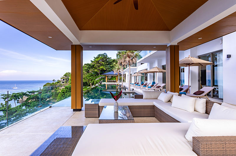 The Aquila Pool Side Seating Area | Kamala, Phuket