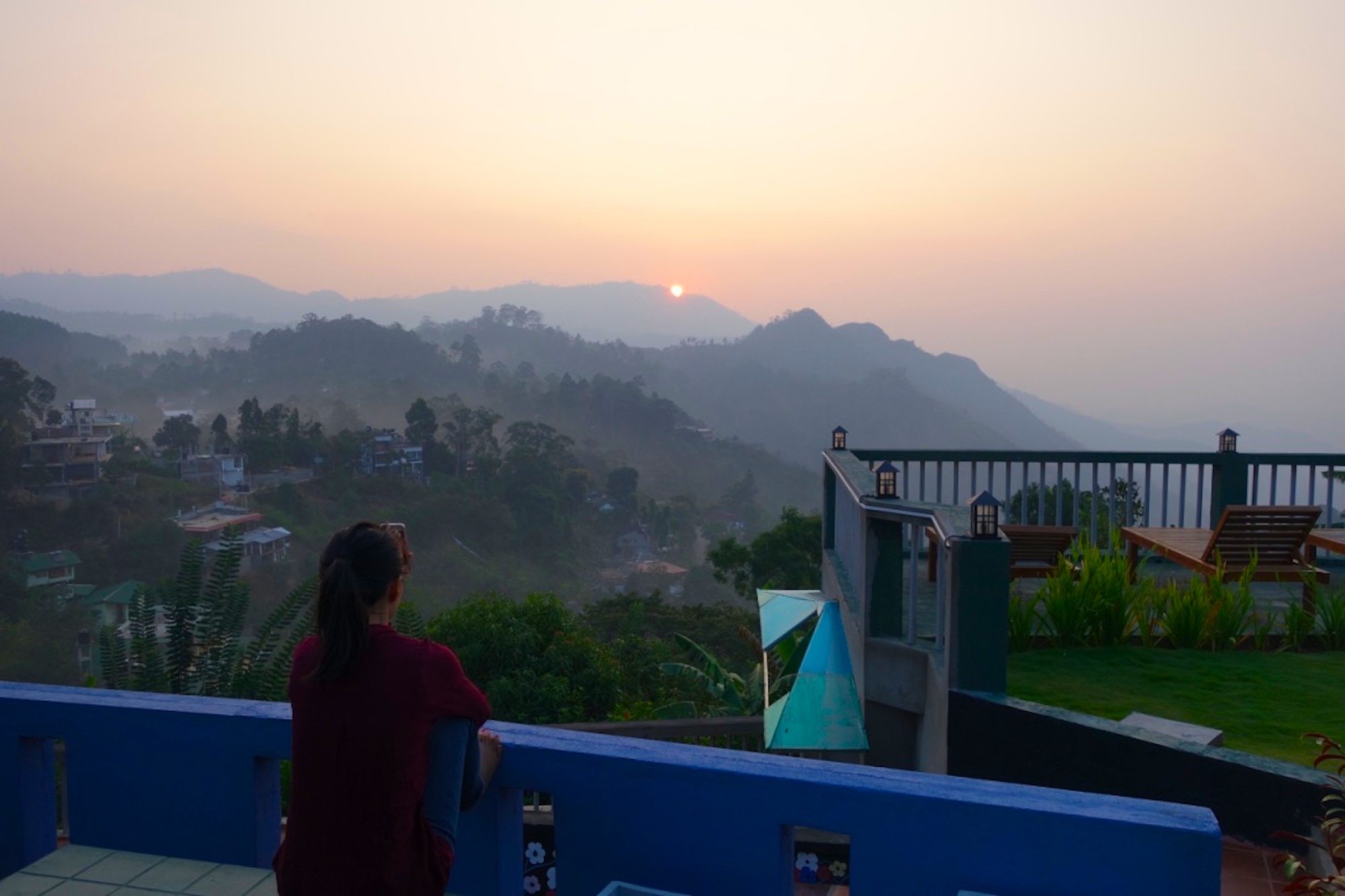 Sunset in Sri Lanka